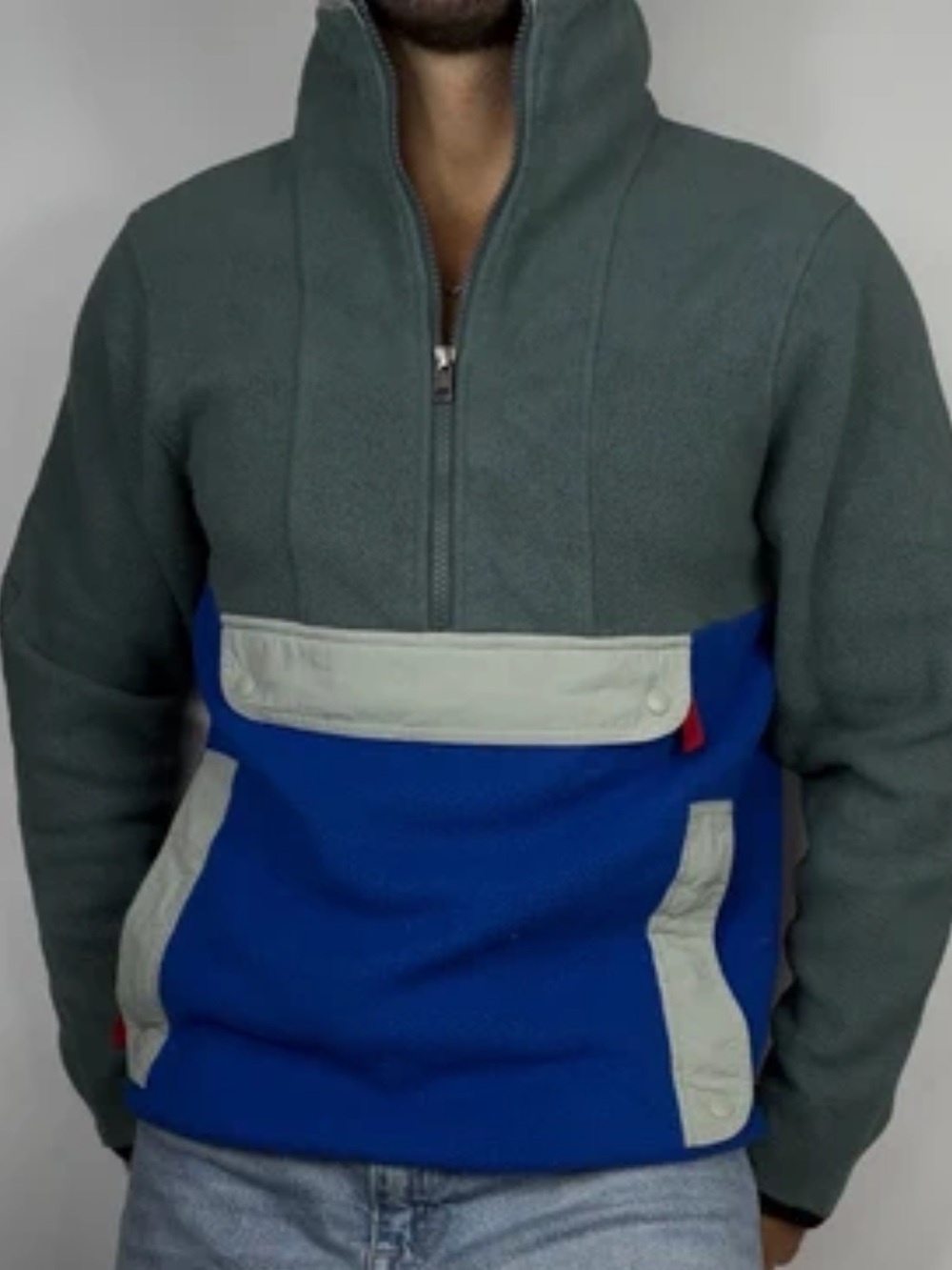 NWOT Patagonia Sinchilla Anorak 1/4 zip pullover